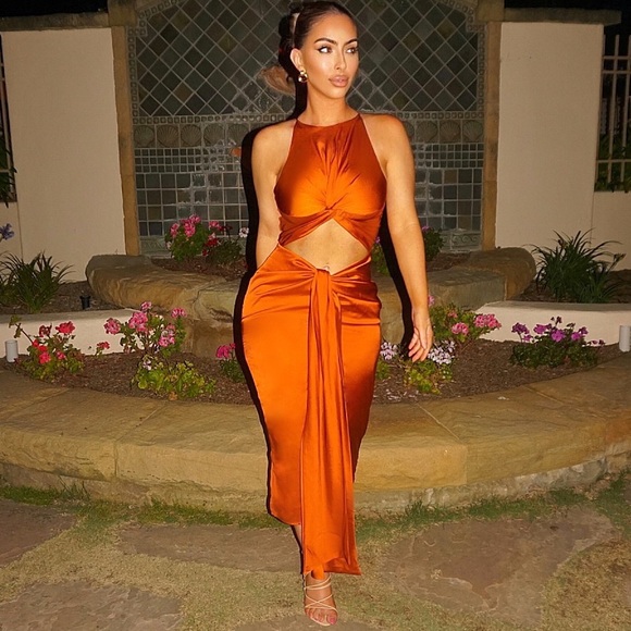 Andrea Iyamah Reni Knotted Dress 